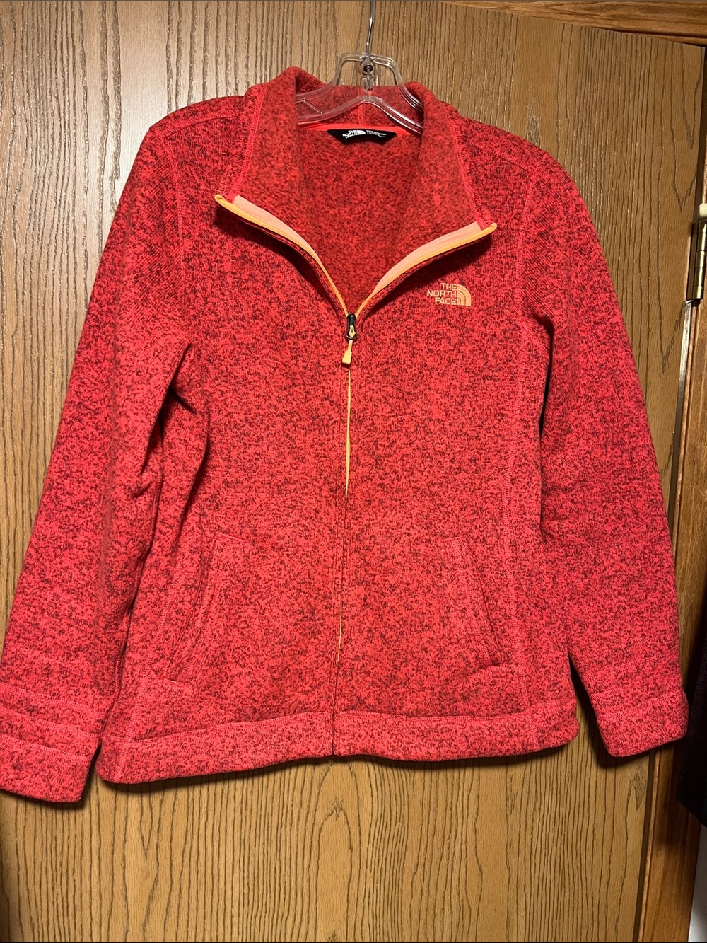 The North Face Women's Rust Sweater Fleece Full-Zip Jacket